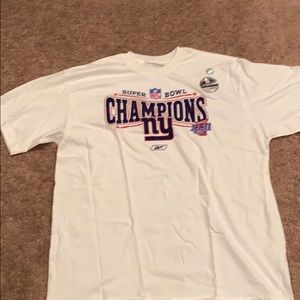 Patriots vs Giants Super Bowl XLII memorabilia